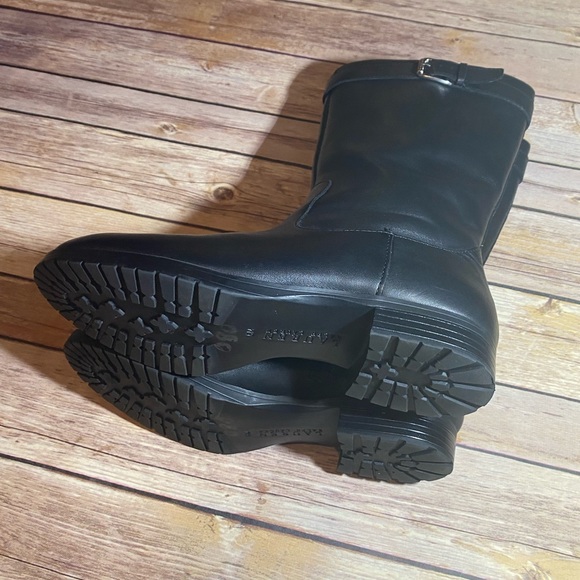 𝐋𝐀𝐔𝐑𝐄𝐍 𝐑𝐀𝐋𝐏𝐇 𝐋𝐀𝐔𝐑𝐄𝐍 Black Boots - Picture 4 of 9